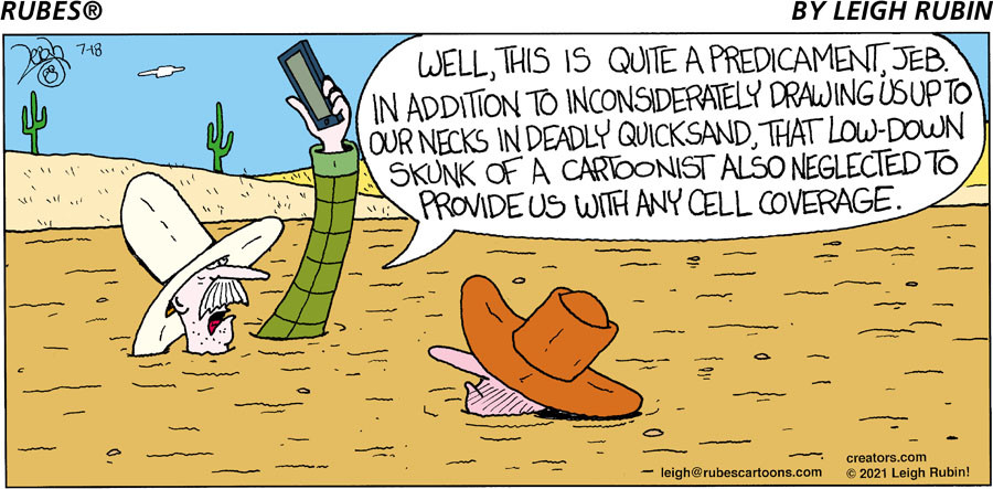 Rubes® for Jul 18, 2021