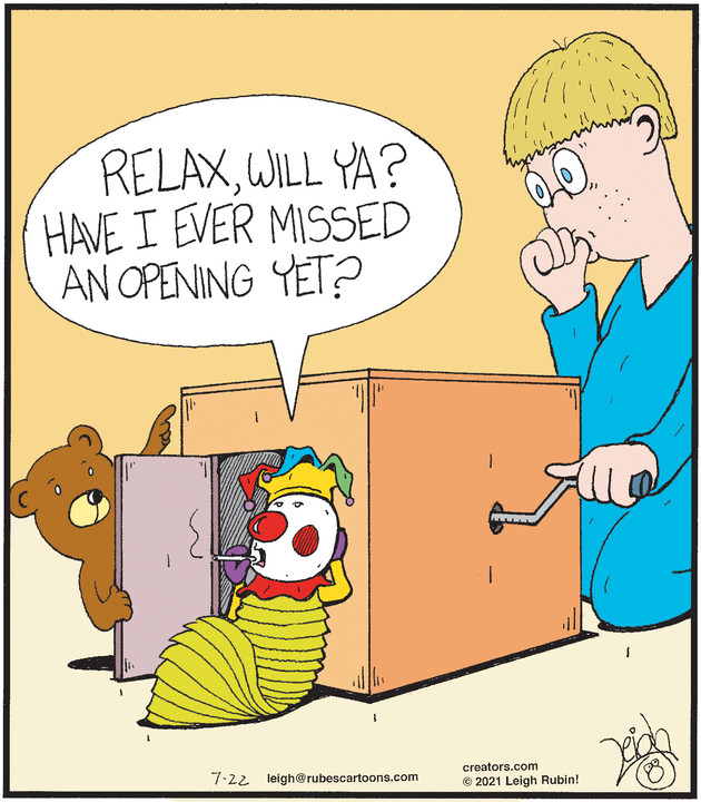 Rubes® for Jul 22, 2021