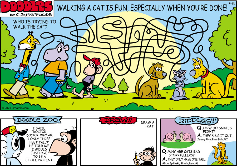 Doodles for Jul 25, 2021