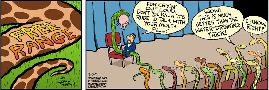 Free Range for Jul 25, 2021