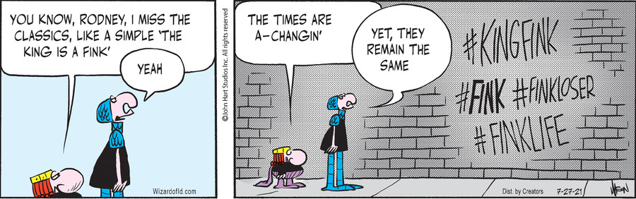 Wizard of Id for Jul 27, 2021