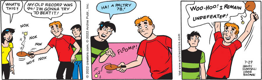 Archie for Jul 29, 2022