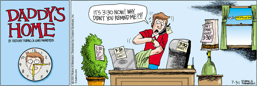 Daddy's Home for Jul 31, 2022