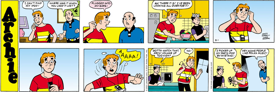Archie for Aug 01, 2021