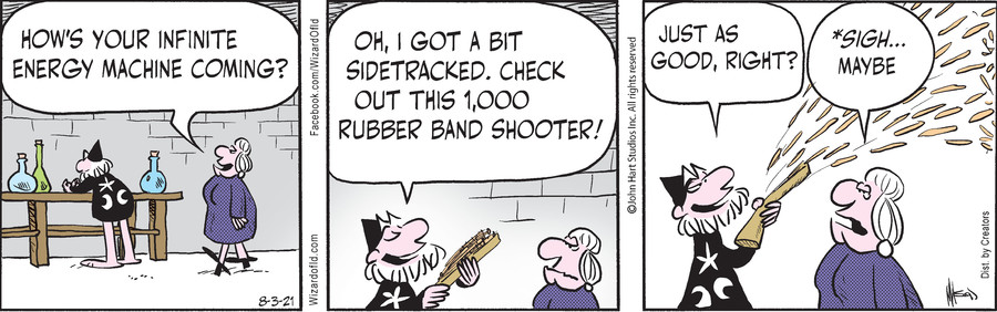 Wizard of Id for Aug 03, 2021