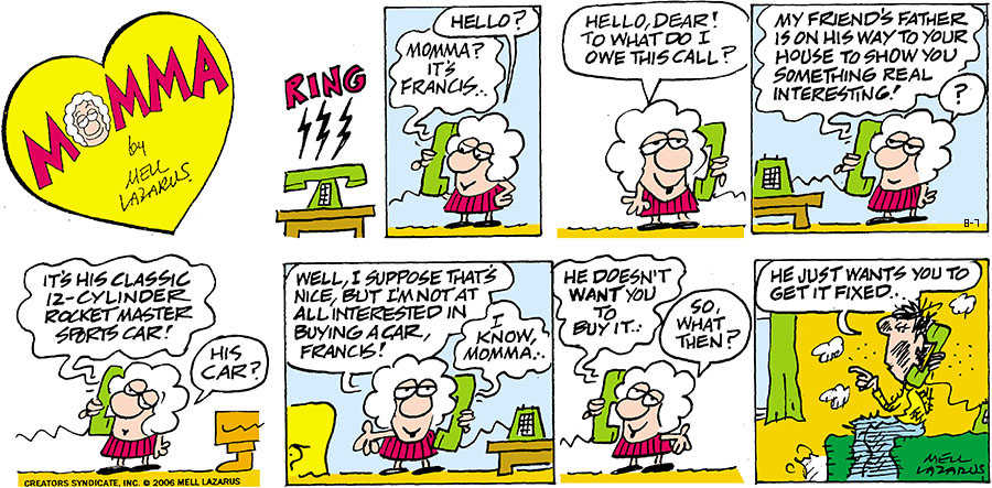 Momma for Aug 07, 2022