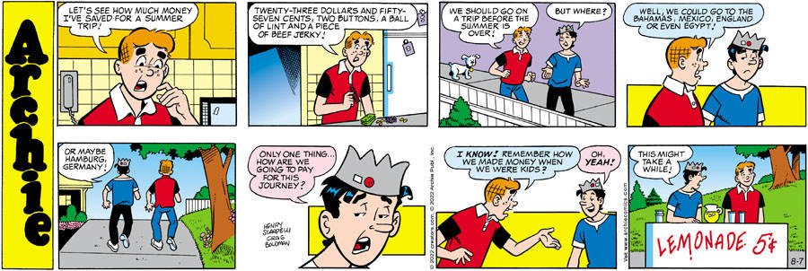 Archie for Aug 07, 2022