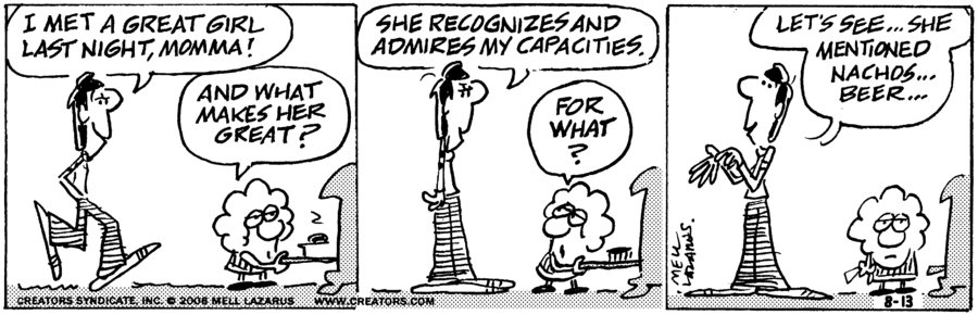 Momma for Aug 13, 2022