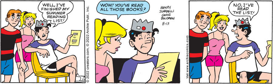 Archie for Aug 13, 2022