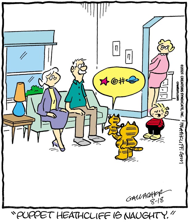 Heathcliff for Aug 18, 2021
