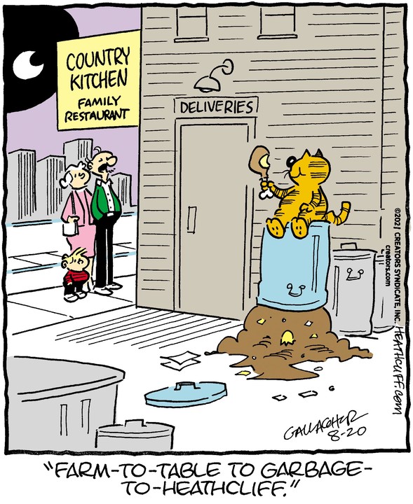 Heathcliff for Aug 20, 2021