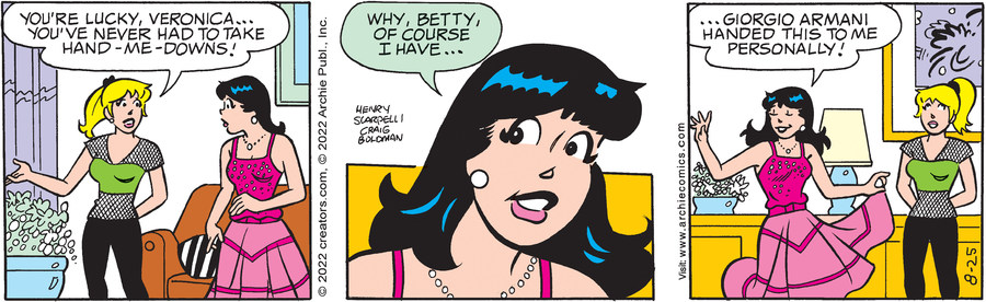 Archie for Aug 25, 2022