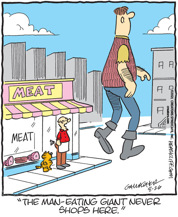 Heathcliff for Aug 26, 2021