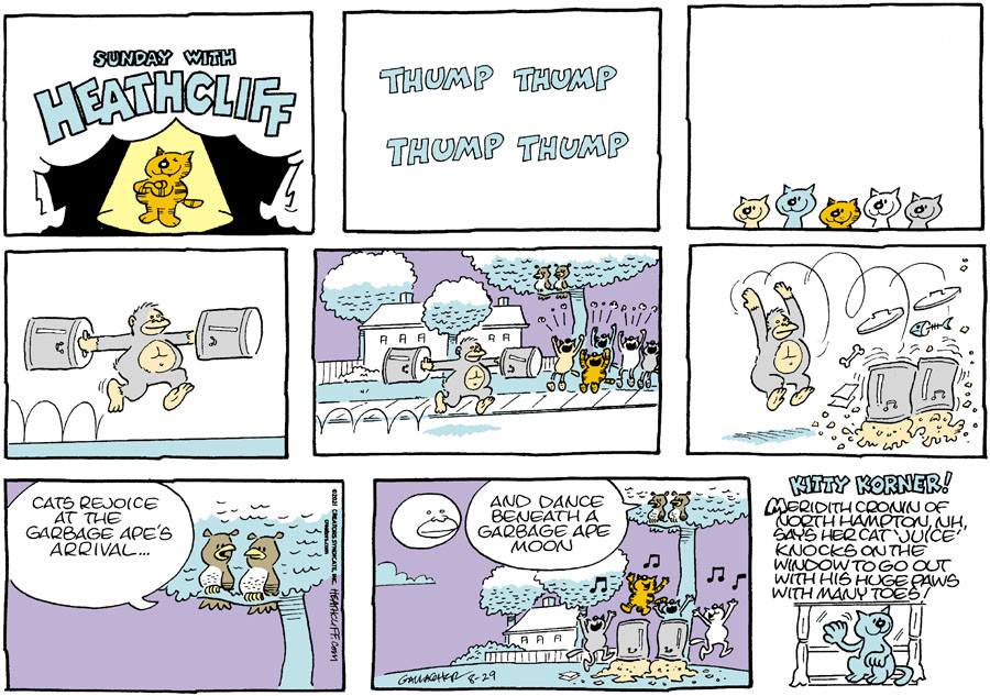 Heathcliff for Aug 29, 2021