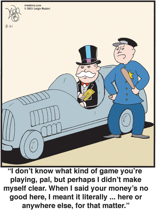 Rubes® for Aug 31, 2021