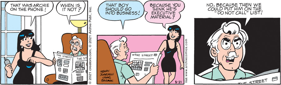 Archie for Aug 31, 2021