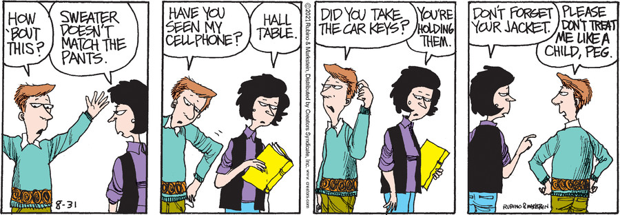 Daddy's Home for Aug 31, 2021