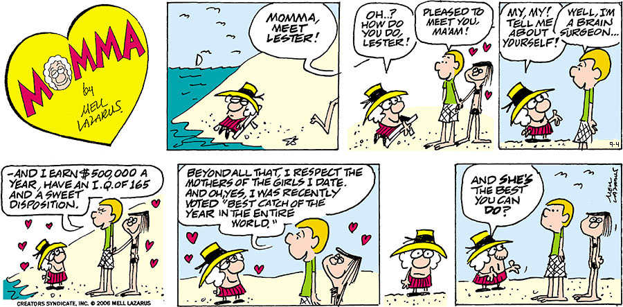 Momma for Sep 04, 2022