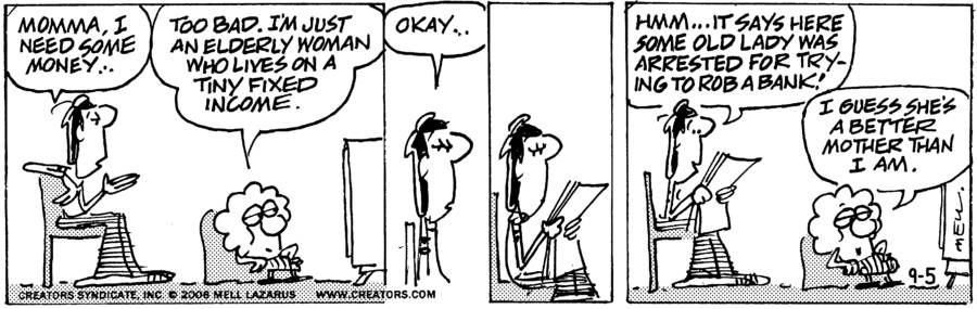 Momma for Sep 05, 2022