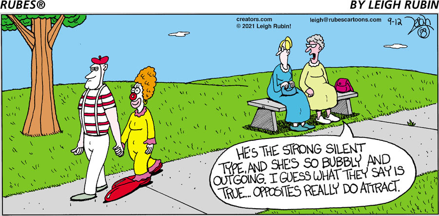 Rubes® for Sep 12, 2021