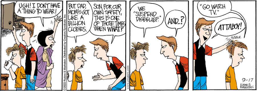 Daddy's Home for Sep 17, 2022