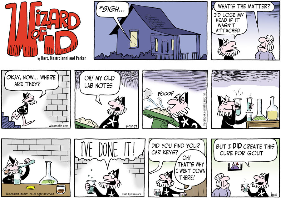 Wizard of Id for Sep 19, 2021