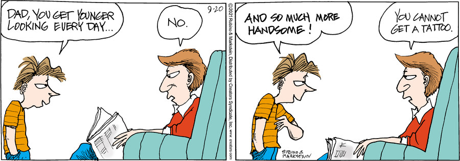 Daddy's Home for Sep 20, 2021