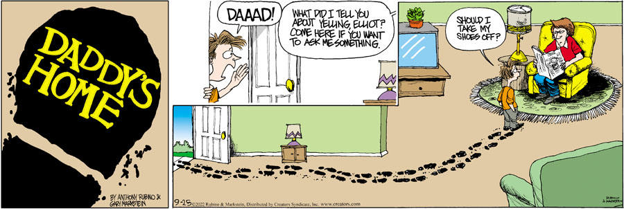 Daddy's Home for Sep 25, 2022