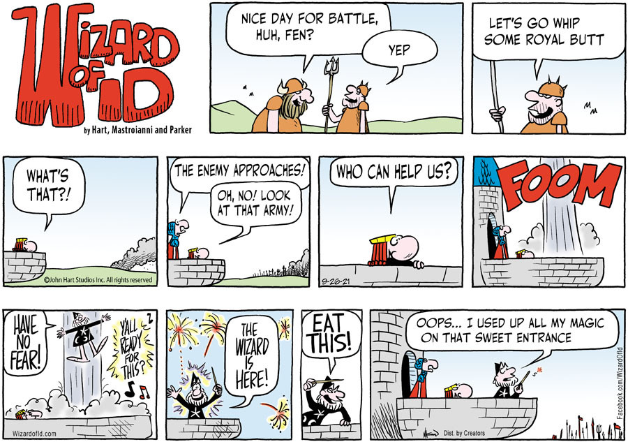 Wizard of Id for Sep 26, 2021