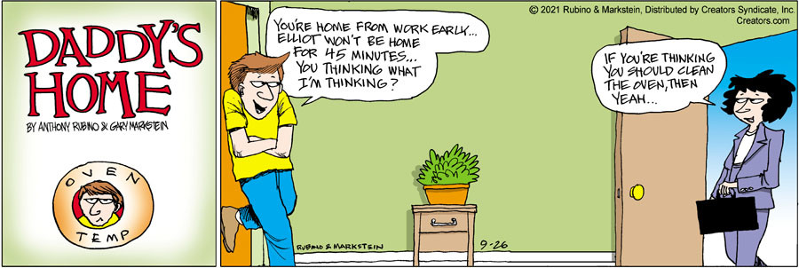 Daddy's Home for Sep 26, 2021