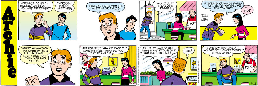 Archie for Sep 26, 2021