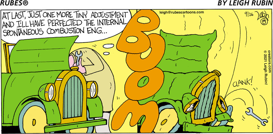 Rubes® for Sep 26, 2021