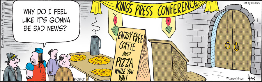 Wizard of Id for Sep 29, 2021