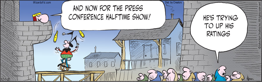 Wizard of Id for Oct 01, 2021