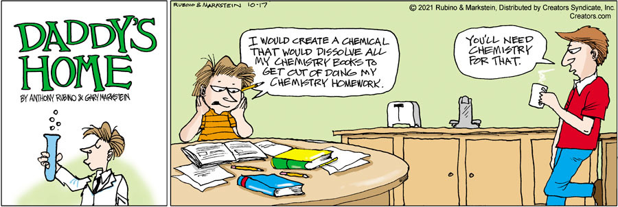 Daddy's Home for Oct 17, 2021