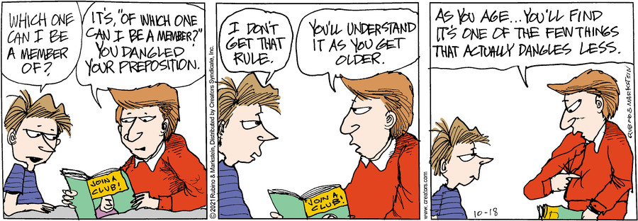 Daddy's Home for Oct 18, 2021