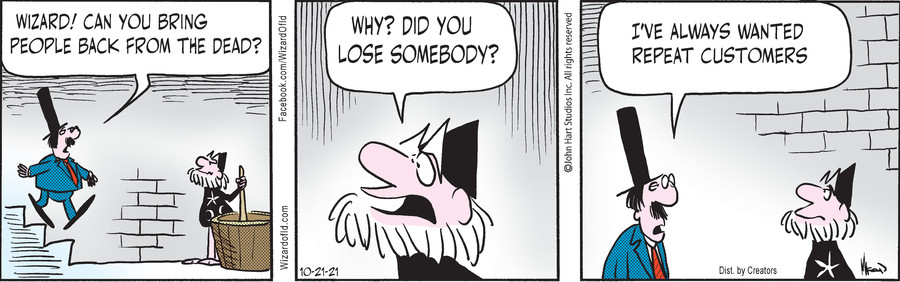 Wizard of Id for Oct 21, 2021