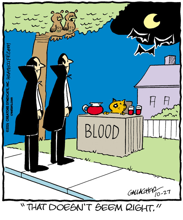 Heathcliff for Oct 27, 2021