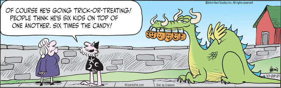 Wizard of Id for Oct 29, 2021