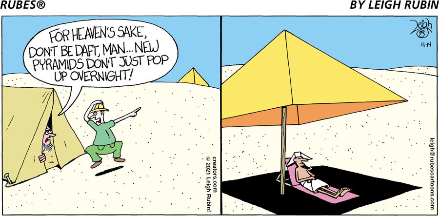 Rubes® for Nov 14, 2021