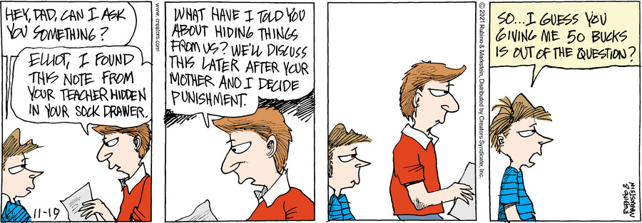 Daddy's Home for Nov 19, 2021