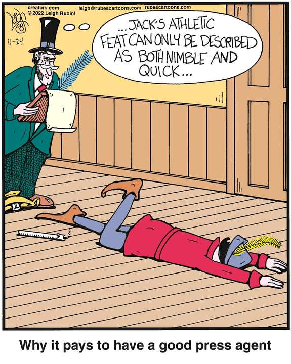 Rubes® for Nov 24, 2022