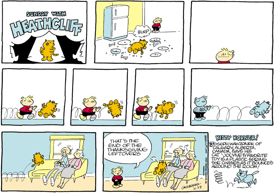 Heathcliff for Nov 28, 2021