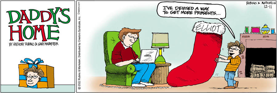 Daddy's Home for Dec 11, 2022