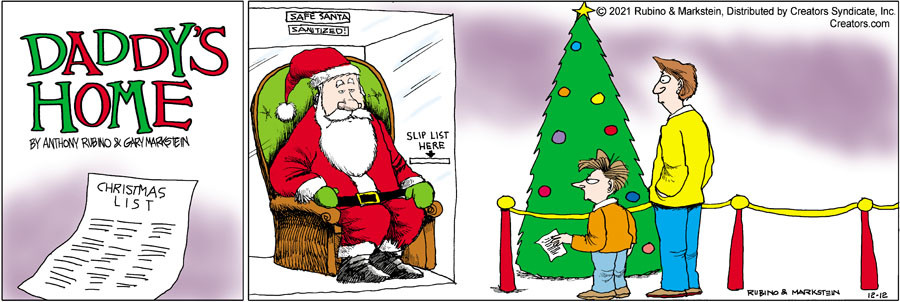 Daddy's Home for Dec 12, 2021