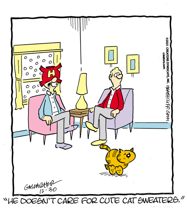 Heathcliff for Dec 30, 2021