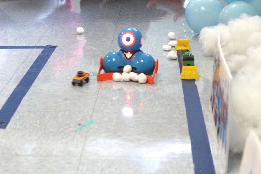 Robots at St. Francis