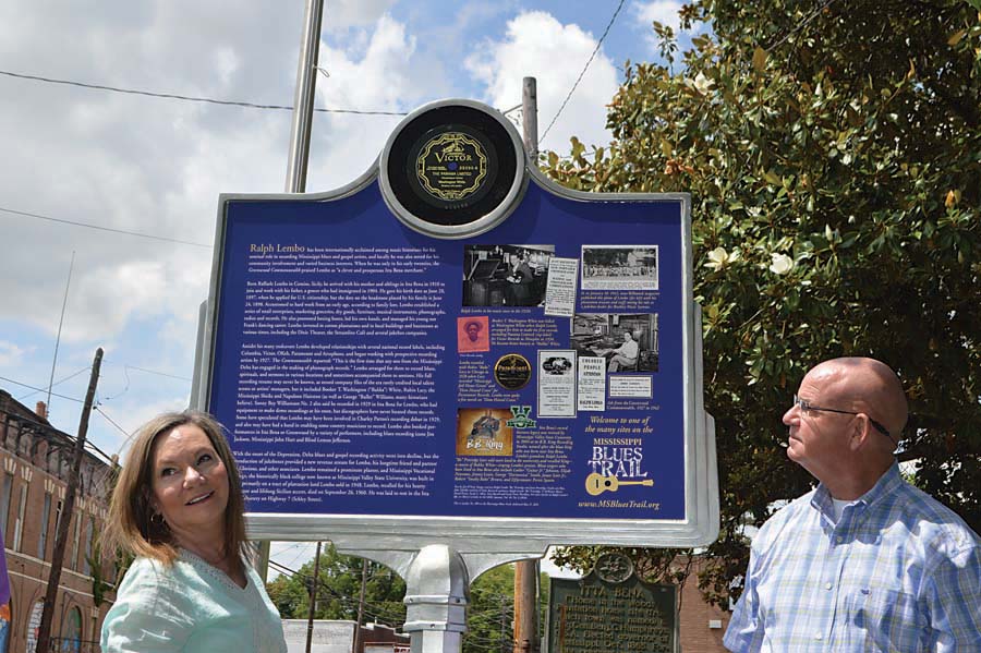 Dedication of Ralph Lembo blues marker