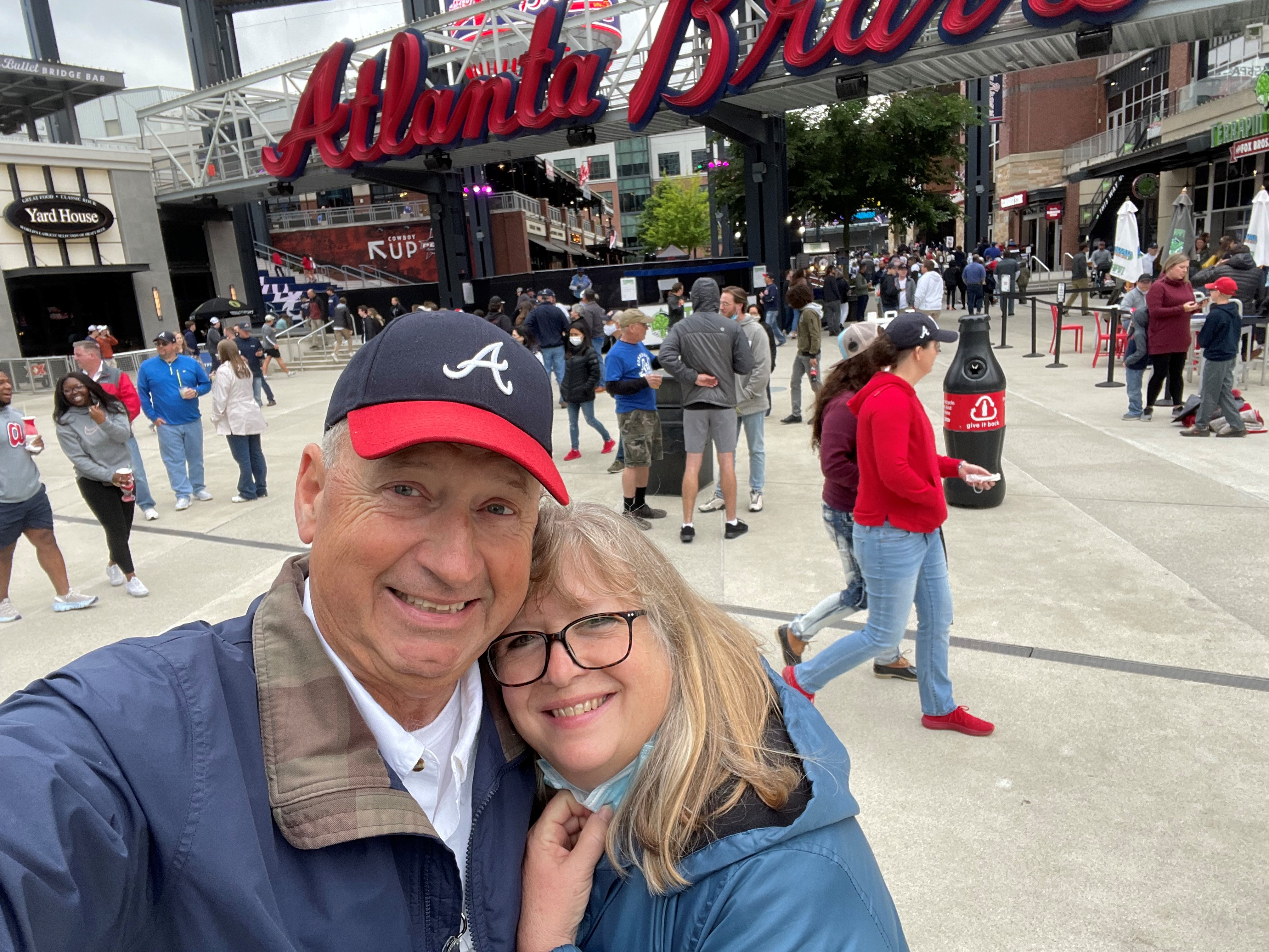Jim Phillips and his wife, Cynthia, have been fans of baseball’s Atlanta Braves for many years.