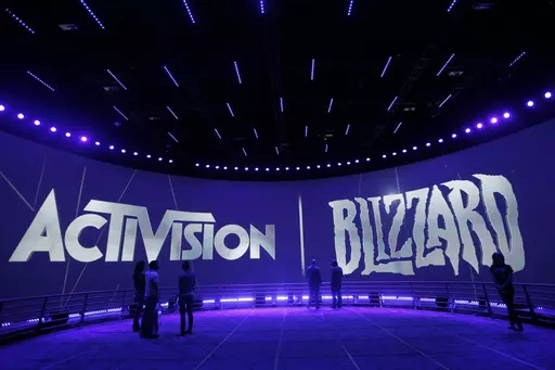 The Activision Blizzard Booth appears during the Electronic Entertainment Expo in Los Angeles on June 13, 2013. The release of “Diablo IV” is right around the corner. Early access for the highly anticipated action role-playing game begins Thursday night — ahead of next week’s official launch. “Diablo IV” marks the latest installment of Blizzard Entertainment’s “Diablo” series. (AP Photo/Jae C. Hong, File)